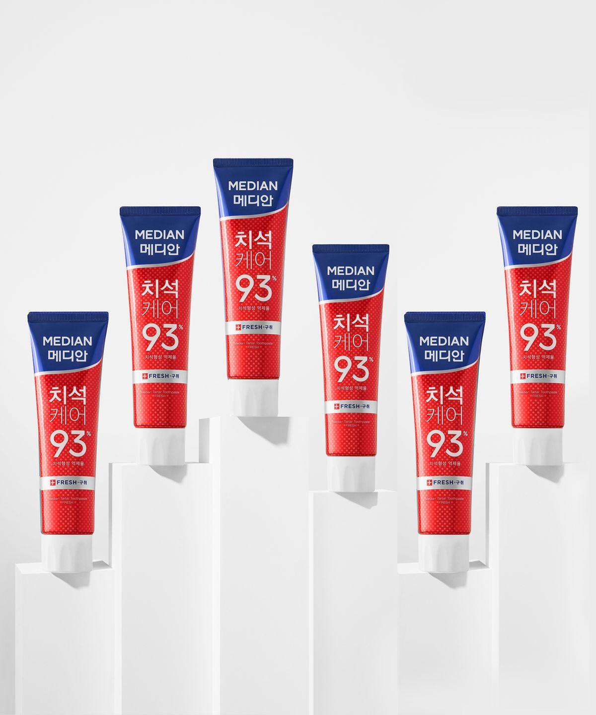 Tartar and Bad Breath Toothpaste 120g 6 Packs