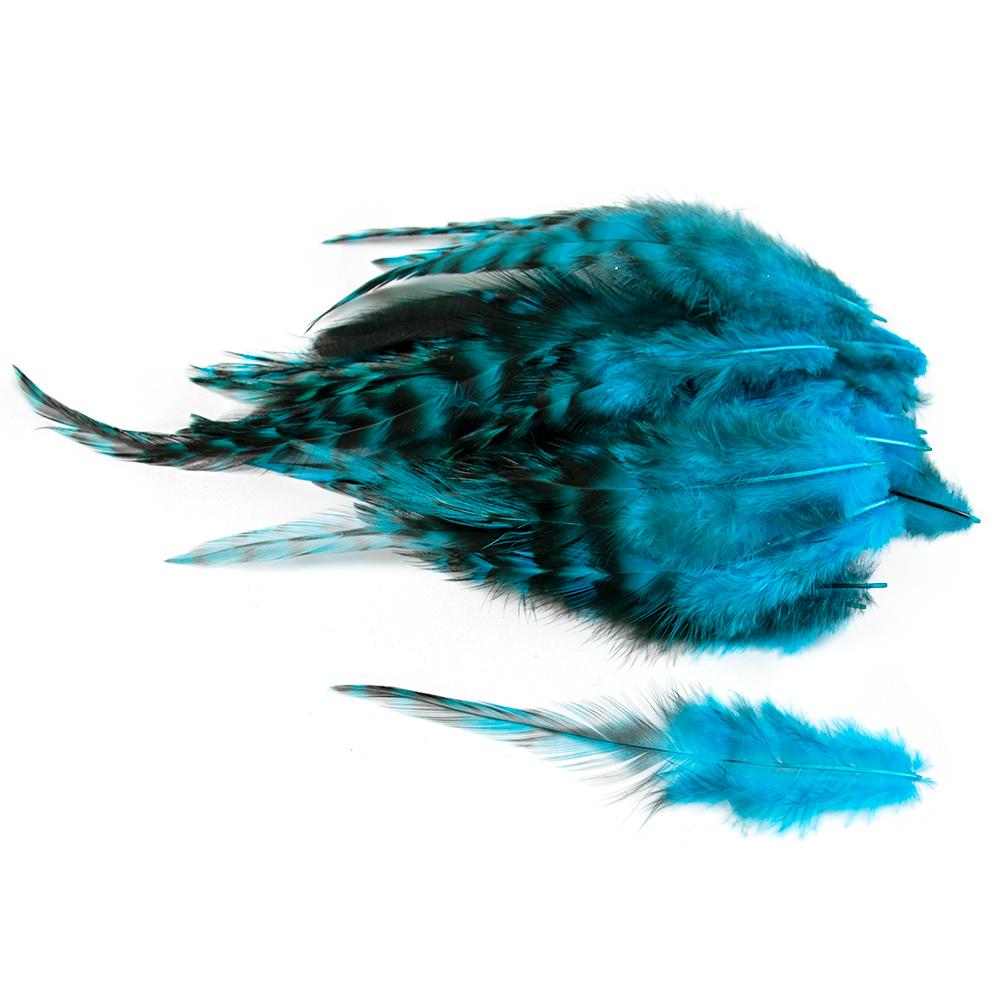 

10-15cm Dyed Chicken Feathers Natural Pheasant Feather for Party Diy Jewelry Handicrafts Plumes Crafts Decoration Wholesaler 50PCS 10-15CM озеро синий
