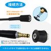Ankon Short Gun, Compatible with Karcher Pressure Washers. Brass finish. Suitable for Karcher K-series K2, K3, K4, K5, K6, K7, and JTK. M22 14mm quick