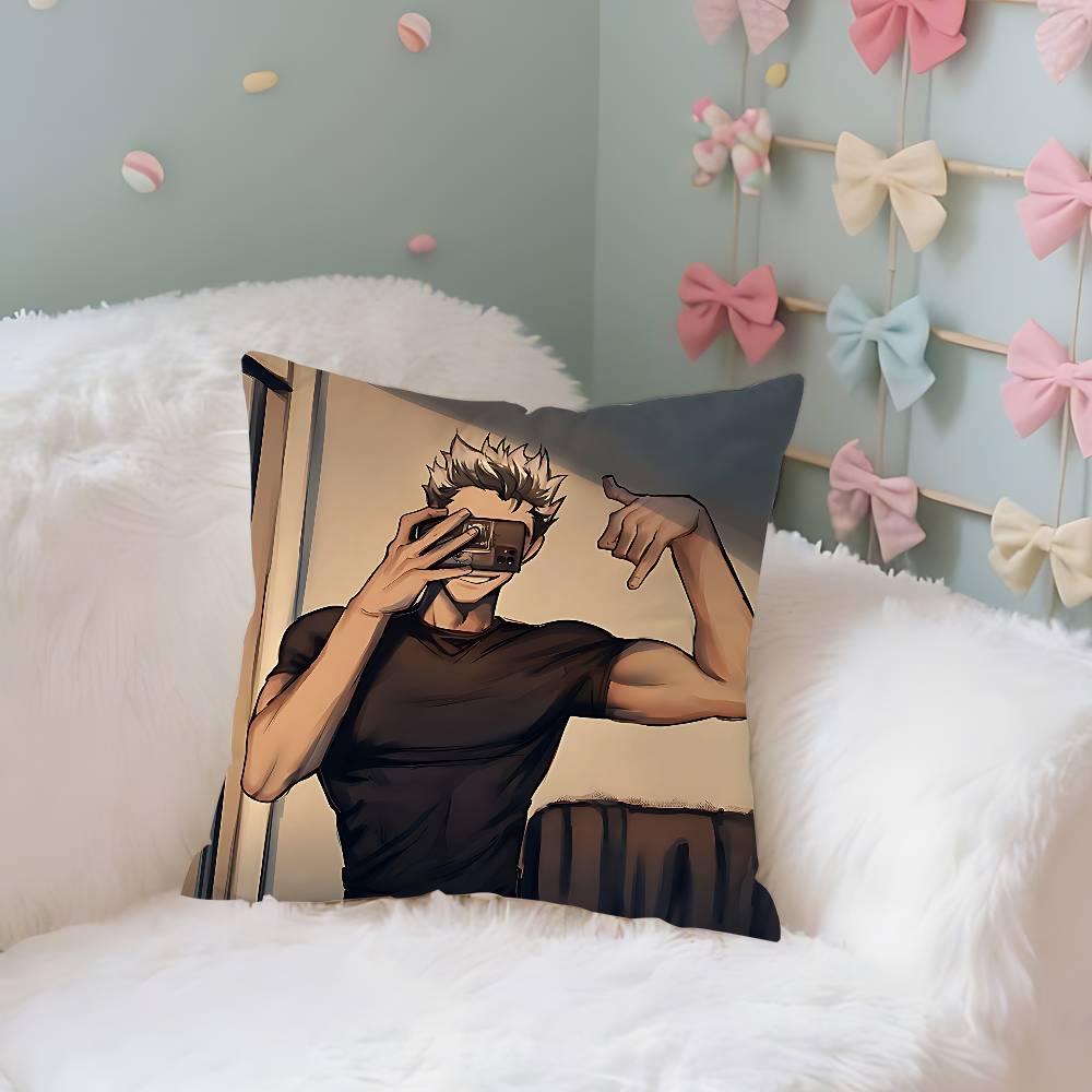 Kotaro Bokuto Case Plush Fabric Soft Pillowcase Double Sided Print Cushion Cover Household Gifts