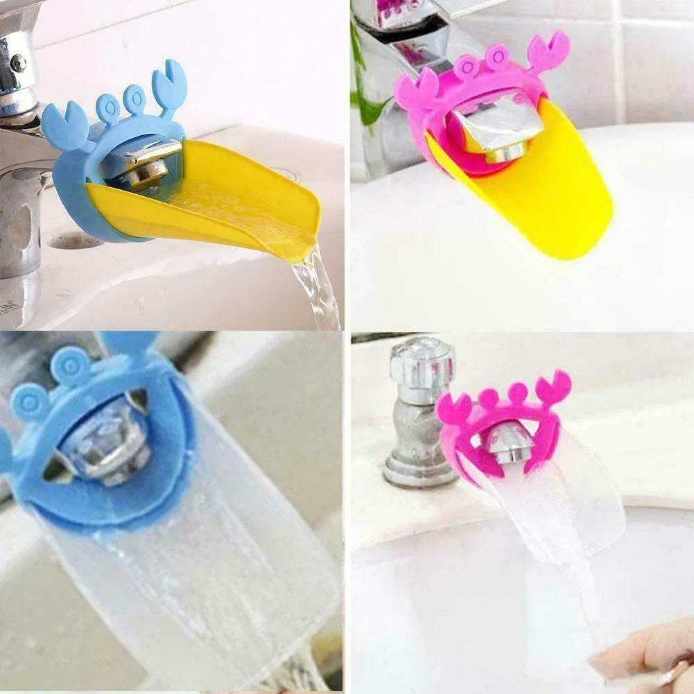 Children Kids Faucet Extender Sink Tap Water Bath Hands Washing Toy for Bathroom