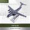 1:110 Yun-20 Military Transport Aircraft Model