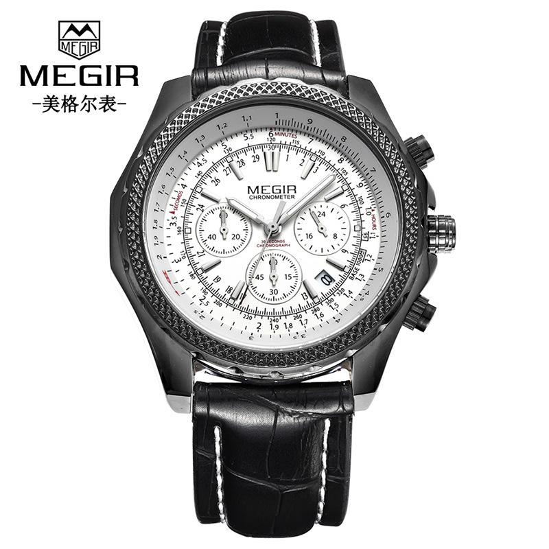 [| Waterproof Calendar Quartz Men S Watch] Model: 2007G. The Product Has Been Passed.