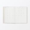 MUJI 2026 B6 Vertical Starting December 84854545 Planner, 2025, White, Monthly/Weekly,