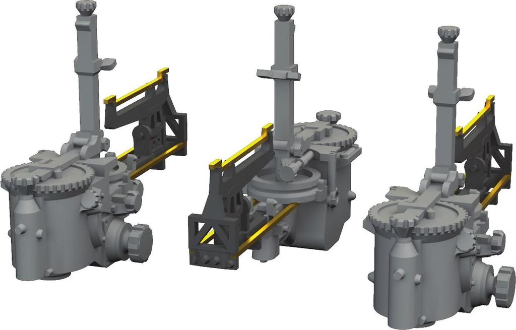 Eduard WW2 British Air Force Vector Bombsight 3 Pieces Plastic Model Parts EDU6481108 1/48 Mk.IX (Airplane)