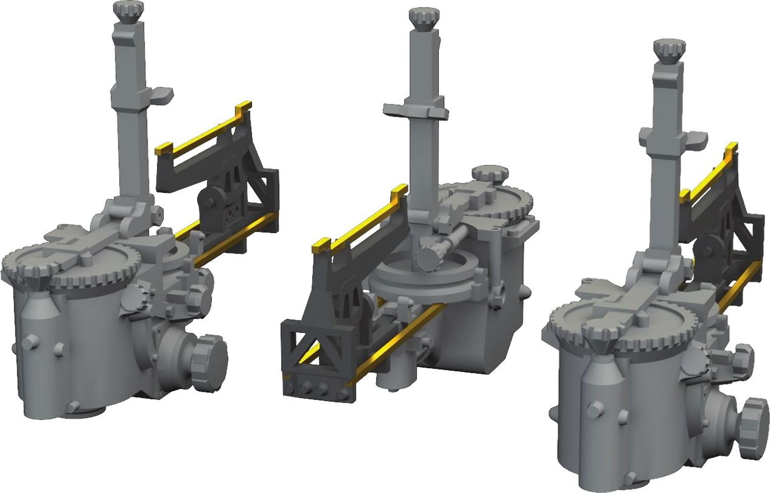 

Эдуард Вторая мировая война Британские ВВС Векторный бомбоприцел 3 детали Пластиковые детали для модели EDU6481108 1/48 Mk.IX (Самолет)