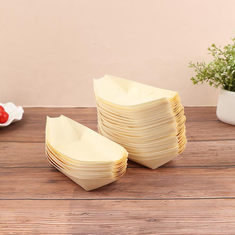 Home Party Wedding Supplies Sushi Salad Dessert Bowl Pine Wood Serving Bowl