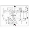 For Mercedes Benz CLA C117 W242 C218 2010- 0009820012 Energy Power Distributor Terminal Block