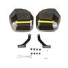 1 Set Wind Rain And Sun Protection Easy To Install Hand Guard For Scooter Motorcycle Atv With Night Reflective Strip