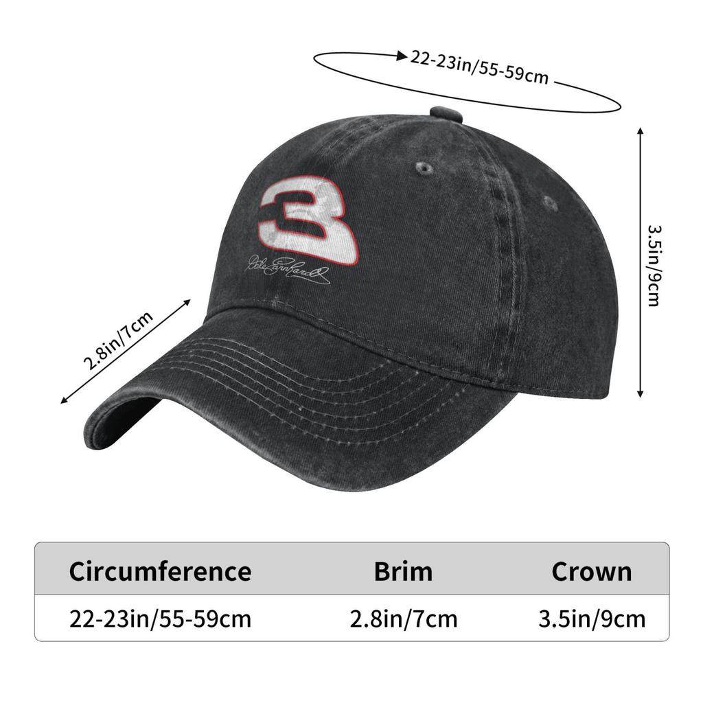 Dale Earnhardt Sr #3 Baseball Cap Trucker Cap Cowboy Hat Adjustable Hat For Men Women Unisex