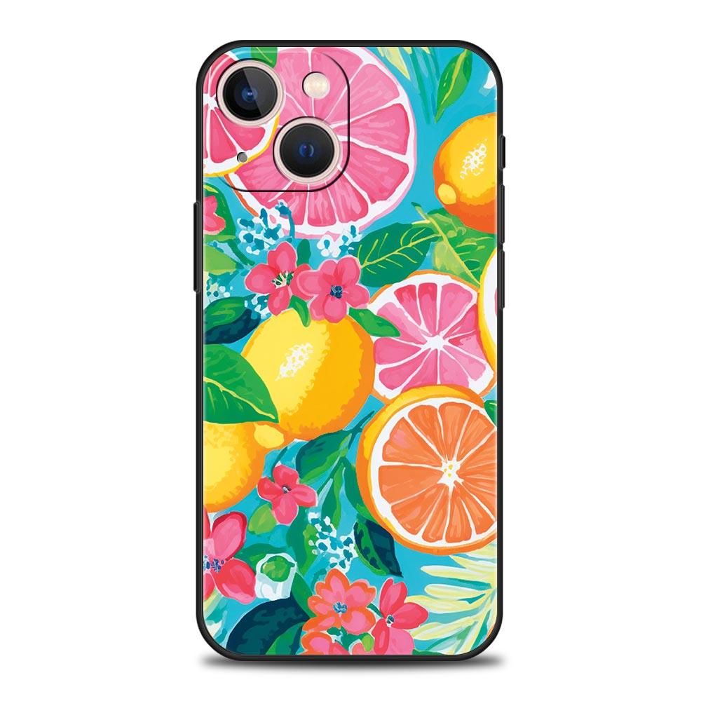 

Summer Colorful Flower Phone Case For iPhone 17 16E 15 16 14 13 12 11 Pro Max 7 8 Plus Soft TPU Back Cover iPhone 7 8 SE
