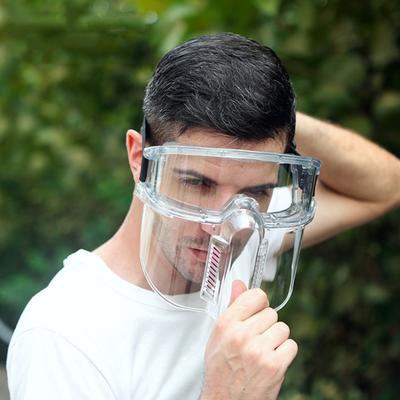 Reusable Face Shield Full Face Protective Mask Clear Splash Proof Face Mask Anti-Fog Safety Goggles for Cooking Grinding Cutting