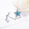 Lindon Fashion Jewelry Earring Five-pointed Women Stud Earrings Wedding Party Gifts