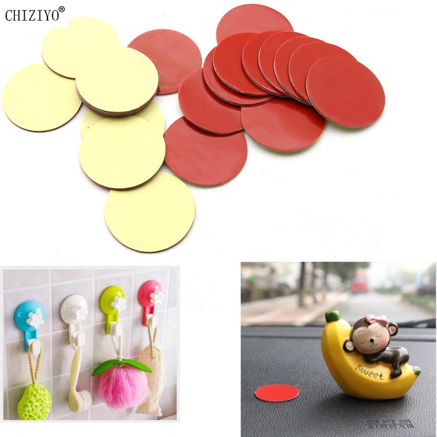 

3*3cm 5 pcs/lot Foam Glue Double-Sided Tape Car Sticker For Car Perfume Internal Decoration Fixed Installation Bathroom Hook 3x3cm
