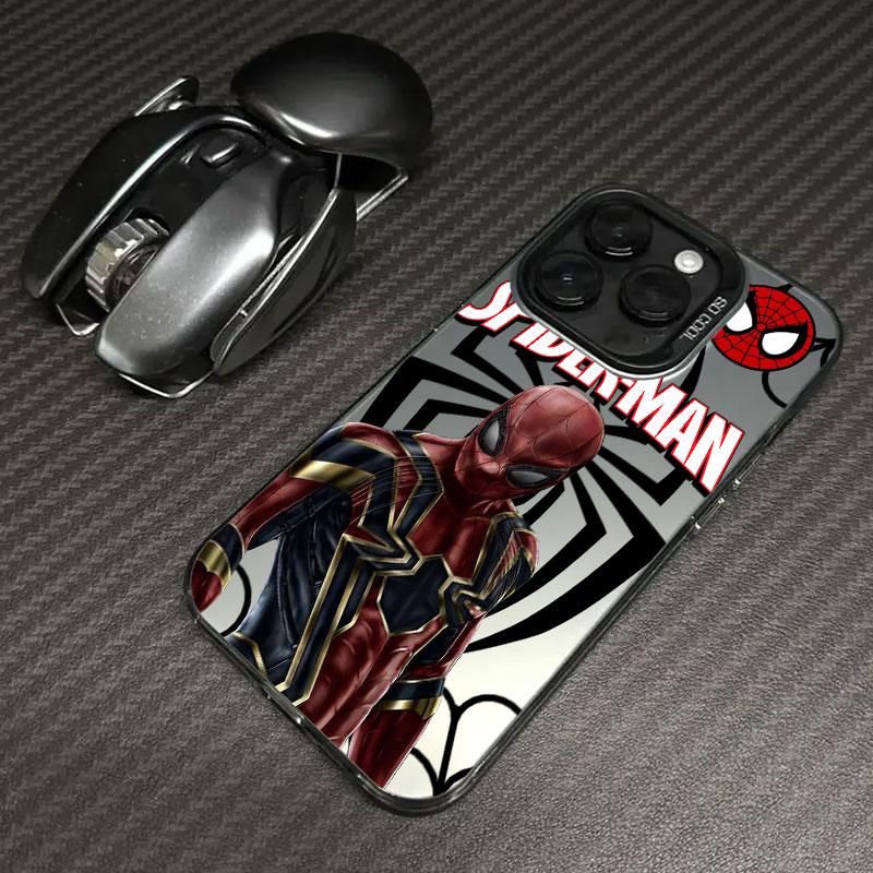Spiderman Marvel Spider Man Telefoonhoesje Voor iPhone 11 12 13 14 15 16 17 Pro Max 16e 17E 17 Air Plus 13 Mini Schokbestendige Achterkant