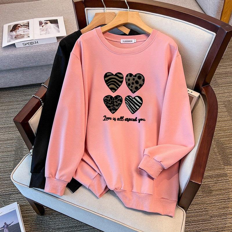 

Plus Size Loose Autumn Hoodie, Bust Sizes 150/160, Fits 200-350 Jin 2XL
