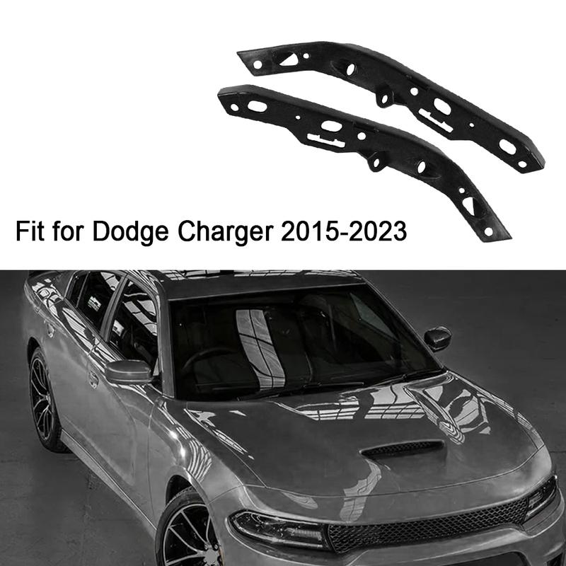2pcs Front Left Right Bumper Support Bracket for Dodge Charger 2015 2016 2017 2018    - 68213538AC 68213539AC