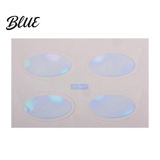 Fade-resistant Eye Shadow Patch Self-Adhesive Fast Makeup Stickers Waterproof Party Patch Glitter Fake for Festival Prom Smudge-proof