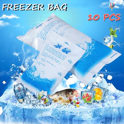 200ML Water Injection Ice Pack Picnic Practical Ice Pack Fruit and Vegetable Preservation Ice Cubes Seafood Cold Storage Bag Gel Cooling Ice Pack