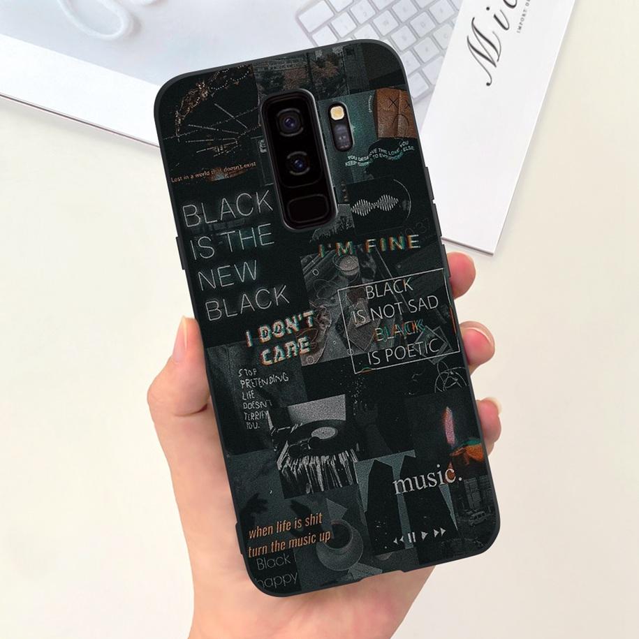 For Samsung Galaxy S9 S 9 Plus Case Popular Marble Cartoon Soft Cover Silicone Shockproof Phone Case For Samsung S9+ S9Plus Capa