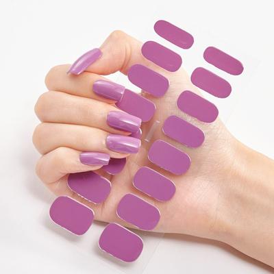 1 Set Gel-Nagelstreifen-Aufkleber für DIY-Nagelkunst, einfaches Entfernen, Nagel-Wraps, wasserfest, langanhaltend, verschleißfest, Nagelkunst-Geschenke für Frauen
