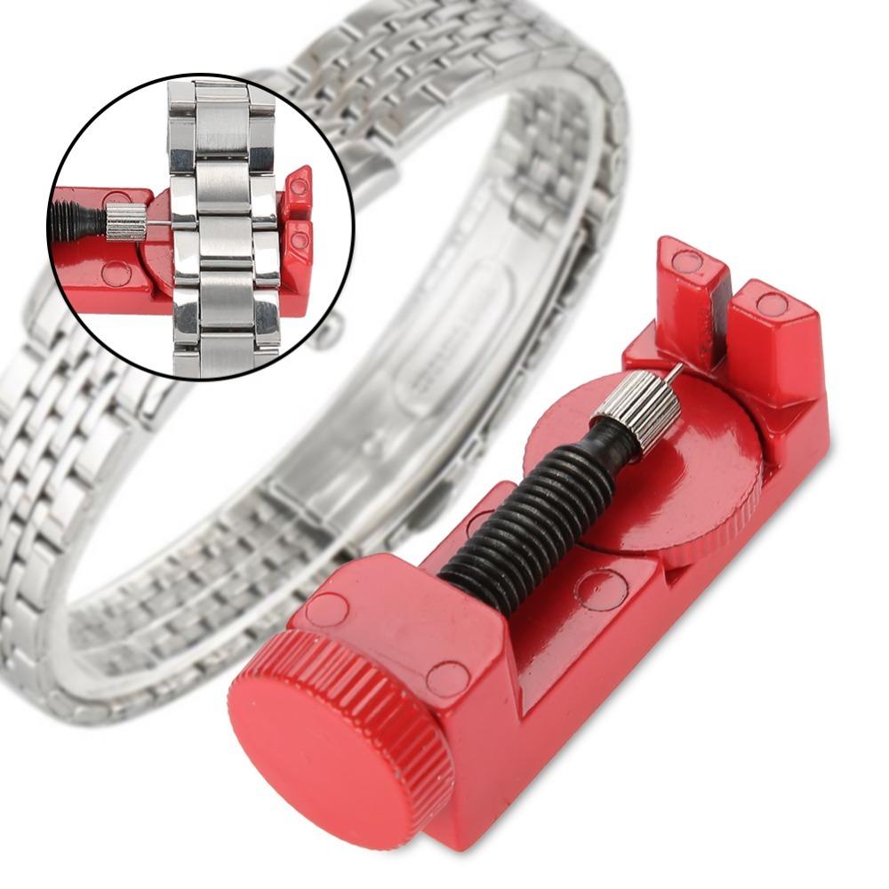 Silvery Bracelet Watch Repair Tools Black Pin Repair Tool Precision Watch Band Link  Link Removal