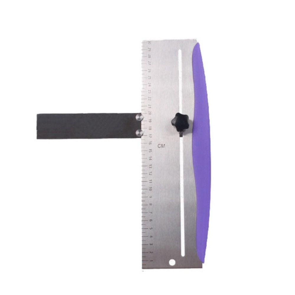 Height DIY Baking Tools Stainless Steel Cakes Comb Baking Spatula Cake Edge Smoother Cake Scraper