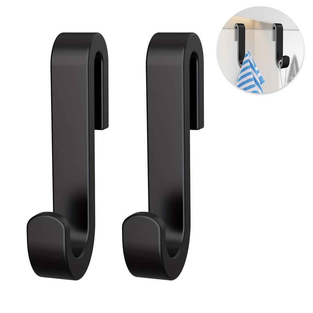 Multi-Purpose Hooks Silicone Shower Door Back Hook Hanging Rack Clothes Coat Hat Towel Hanger Storage Hook Bathroom Accessories