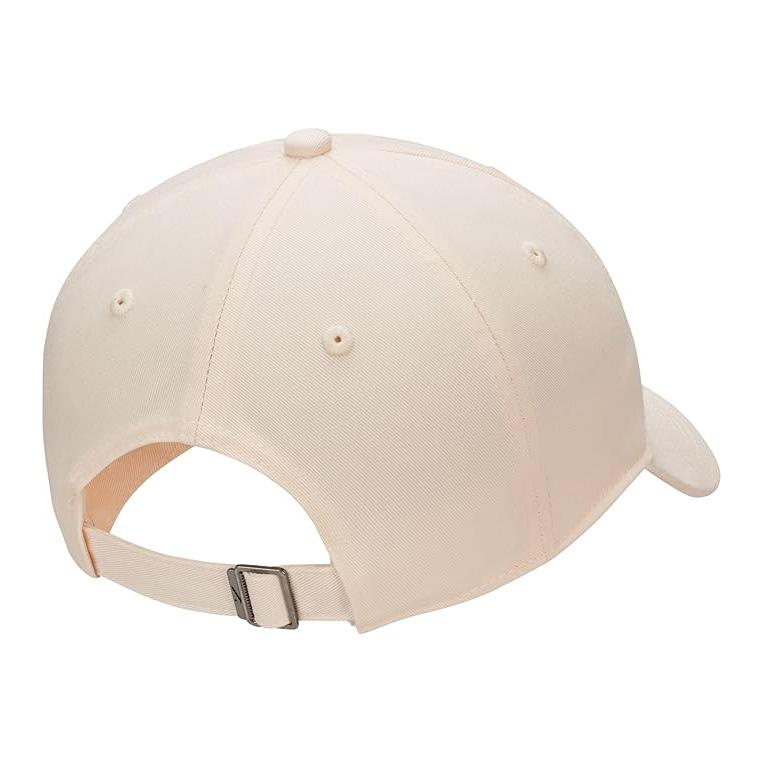 Nike Besticktes Logo Baumwoll-Baseballkappe Unisex Hüte Beige FB5368-838