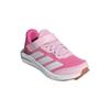 Adidas Faito Fabric EL Comfortable Fashion Versatile Low-Top Kids Casual Shoes Kids Casual Shoes Blessing-Pink White Clear-Pink JQ9516