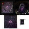 Astrology Tarot Table Altar Cloth Metaphysical Board Game Mat Pendulums Divinations Altar Tablecloth Board Game Card Pad