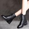 High Quality Ladies Shoes Side Zipper Women's Boots Cross-tied Modern Boots Women Hot Sale Plus Size Ankle Boots