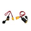 XT90 Power Supply To Automotive Accessory Device Cable, 30 A Specification with a Captive Receptacle Cap and PVC Sheath