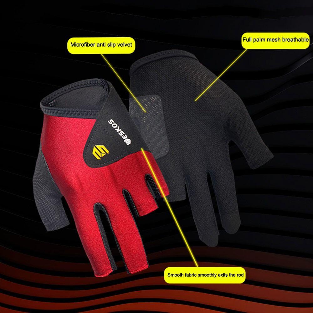 Non-slip Half Fingers Glove Elastic Snooker Billiard Glove Billiards Glove  Billiards Accessories