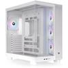 PC Case Without Power Supply - THERMALTAKE - View 380 XL TG ARGB Snow - Mid Tower - ATX Form Factor - 4x120mm A-RGB Included - White
