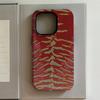 Luxury Retro Red Album Phone Case for iPhone 17 16 15 14 13 12 11 X XS XR XSMAX Air Pro Max Plus Luxury Double-layer Back Cover