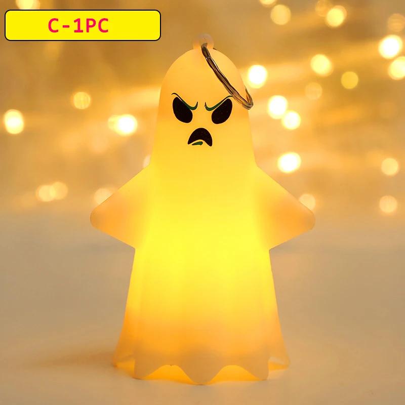 

1-20 шт. Хэллоуин ручные тыквенные огни декоративные украшения милые сладости призраки подвесные праздничные реквизиты