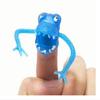 20 PCS Dinosaur Finger Puppets Story Hour Kids Funny Dinosaur Toys Pinata Party Favors  Plastic Puppets New Color