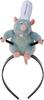 [Raineed] Women's Ratatouille Mouse Headband, Stylish Mouse Hair Ornament, Plush Headband, Cosplay Accessory, Cute Anime Style, Perfect for Parties,