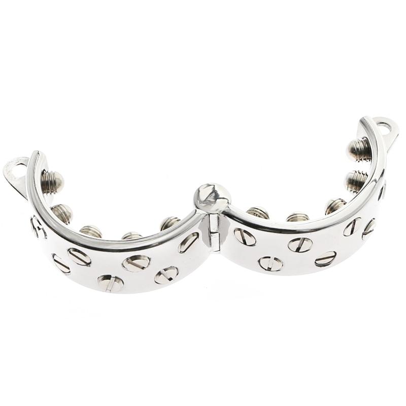 Round Spike Metal  Ring Scrotum Pendant Male  Chastity Device  Rings