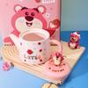 Disney Ceramic Teapot & Glass Cup Set