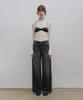 Loutaideu Vtg Washing Denim Pants [Black]