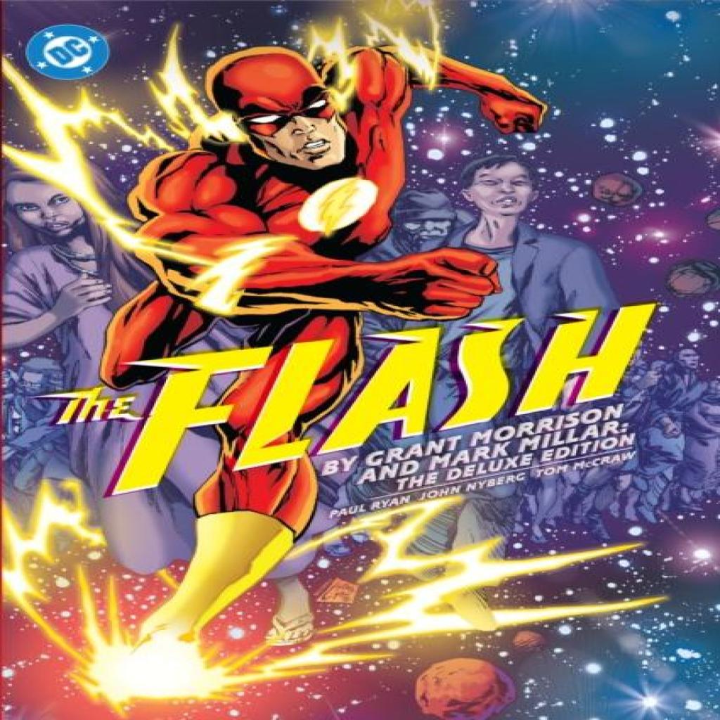 The Flash by Grant Morrison and Mark Millar The Deluxe Edition by Mark Millar Hardback Book 9781799500421