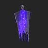 Halloween Party Glowing Hanging Skeleton Ghost Ornament Horror Props Haunted House Decorations