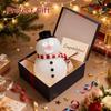 Christmas Decoration Snowman Ornament, Cute Snowman Shape, Suitable For Desktop And Windowsill Holiday Decoration