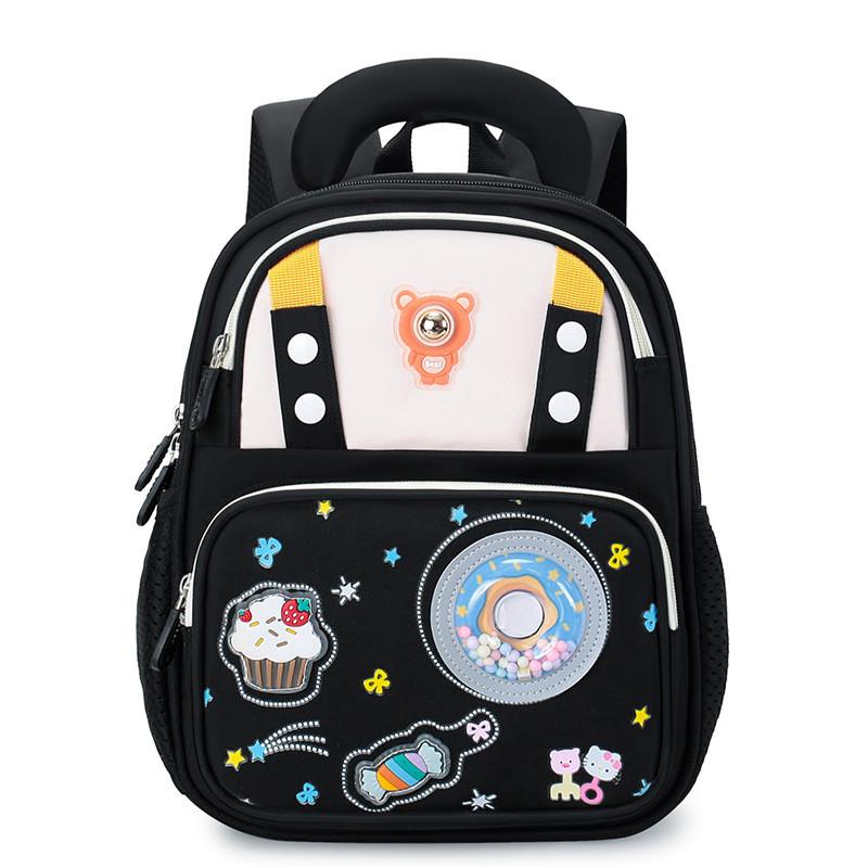 Preschool Kids Backpack With Anime Patterns For Children Breathable Nylon And Light Load