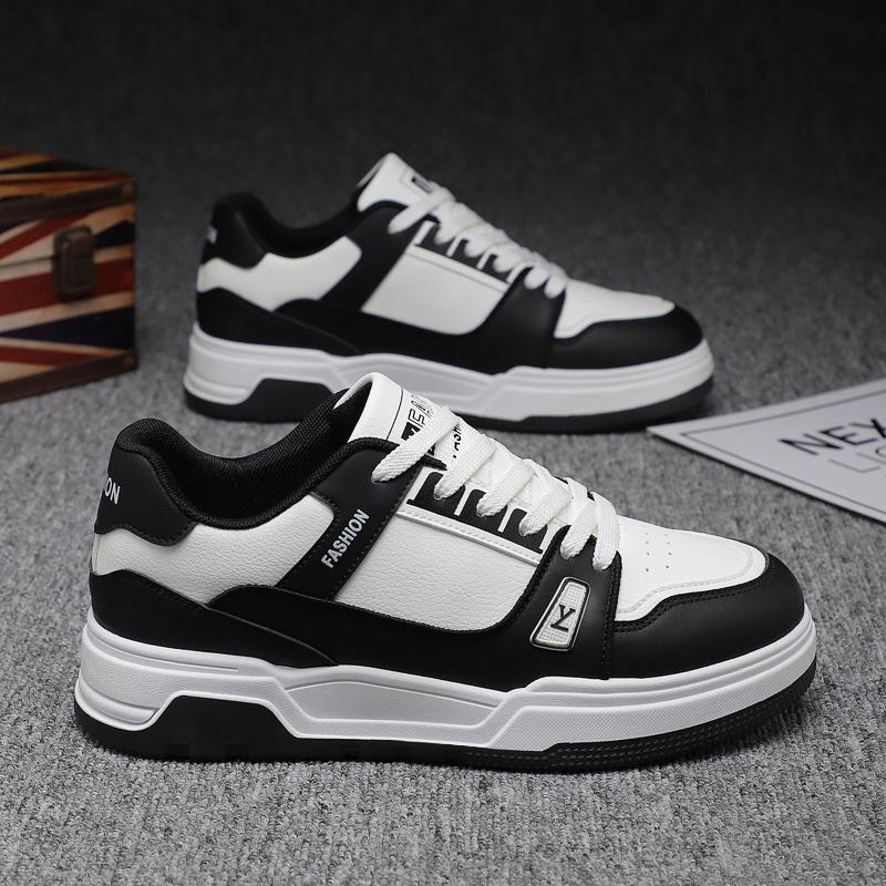 New Men's Classic Four Seasons Fashion Low Top Thick Sole Skateboarding Shoes Comfortable Soft Sole Basketball  Sneakers