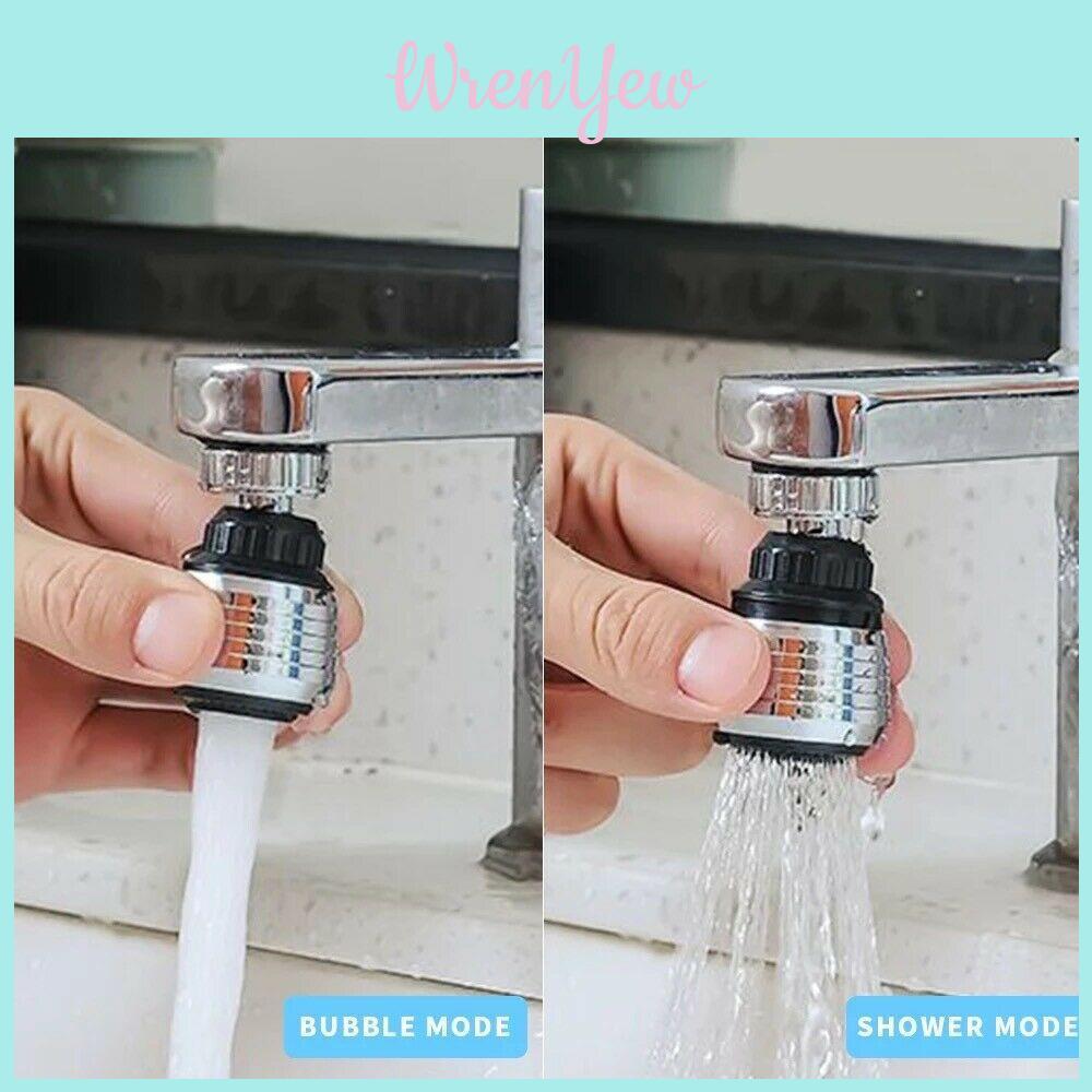 Flexible Faucet Extender Bendable Tap Attachment For Kitchen Sink With Adjustable Spray And Dirt Filter