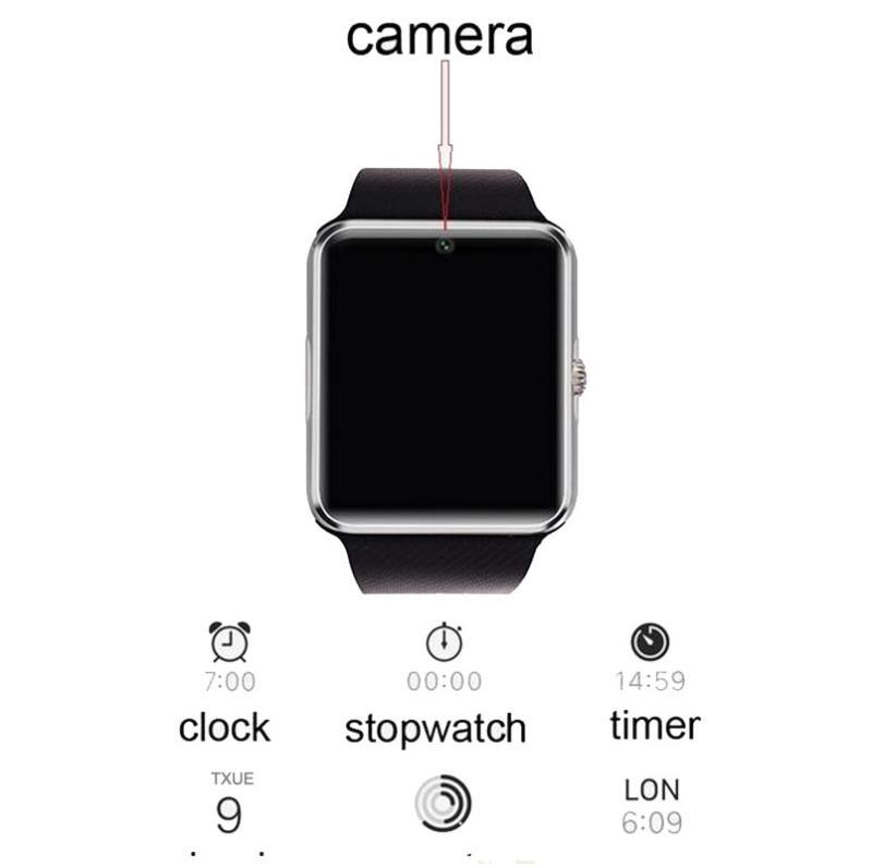 DAM Smartwatch Reloj con Cámara Tarjeta SIM y menos 30€