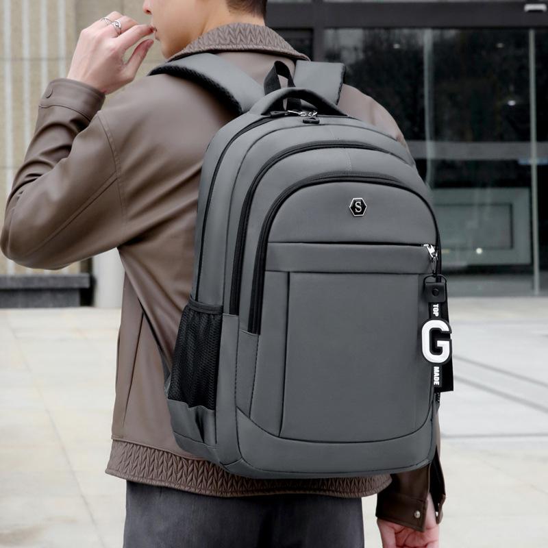 Backpack Men's Large Capacity Business Travel Bag Computer Backpack Mountaineering Bag Junior High School Student School Bag